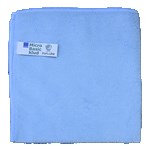 Microvezeldoek blauw 40x40cm (20 stuks)